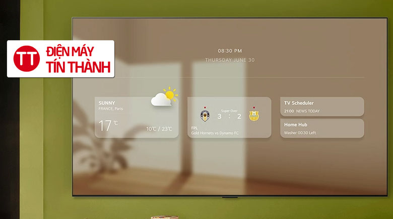 Smart Tivi NanoCell LG AI 4K 55 inch 55NANO80ASA - 55NANO80 - Nắm bắt thông tin qua bảng điều khiển tùy chỉnh đa năng
