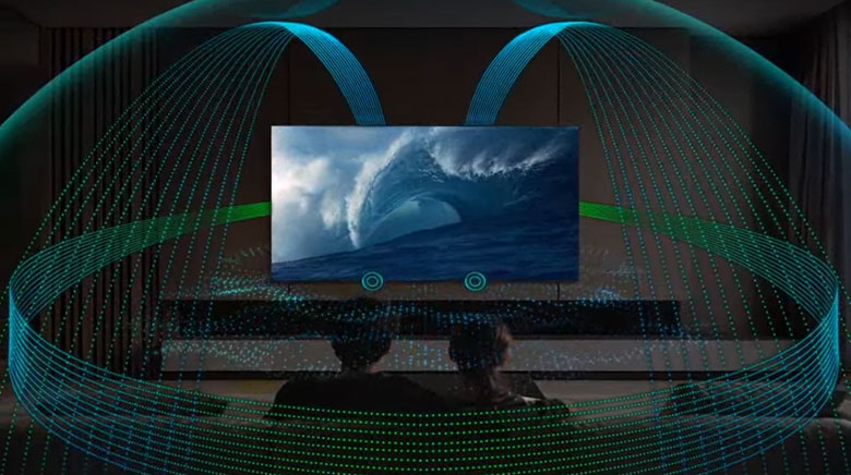 55S90F - Smart Tivi OLED Samsung AI 4K 55 inch QA55S90F - Công nghệ Dolby Atmos®