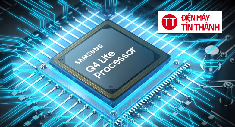 Smart Tivi QLED Samsung 4K 55 inch QA55Q6FA - Bộ xử lý 4K thông minh Q4 Lite