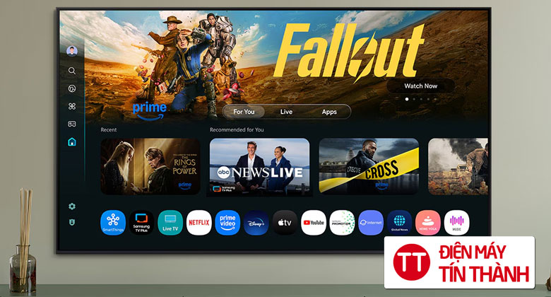 Tivi Samsung 55 inch giá rẻ - Hệ điều hành One UI Tizen