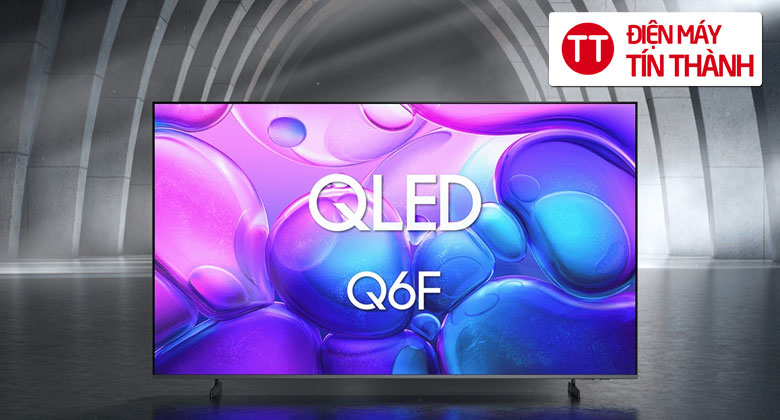 Samsung QLED Q6F 75 inch - Thiết kế MetalStream tinh tế