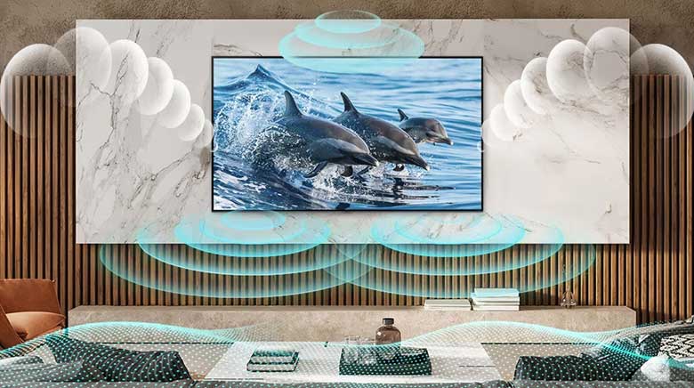 50QNED80SRA - Công nghệ âm thanh