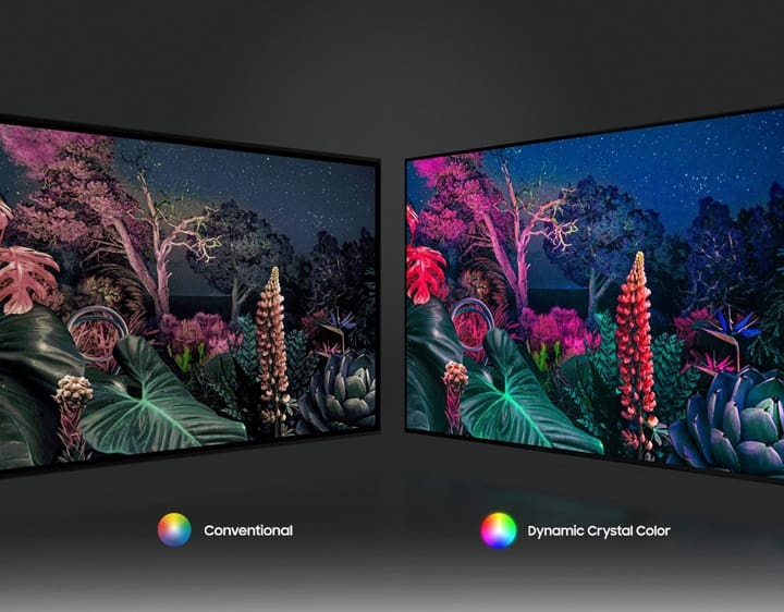 Samsung 50AU8000 - Công Nghệ Dynamic Crystal Color