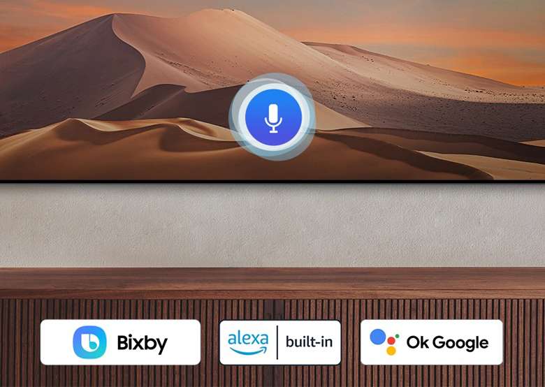 Tivi Samsung 50 inch 4K - Điều khiển giọng nói Tiếng Việt với trợ lý ảo Google (Google Assistant)