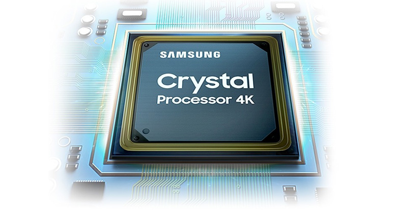 smart tivi samsung 4k 55 inch ua55au7002 - Bộ xử lý hình ảnh Crystal 4K