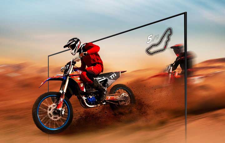 Tivi Samsung 65 inch AU7700 - Công Nghệ Motion Xcelerator