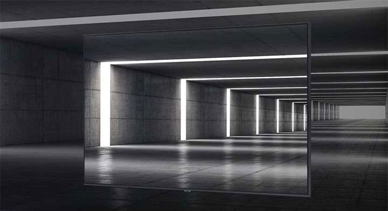 Samsung UA65AU7002 - Thiết kế 3 cạnh không viền