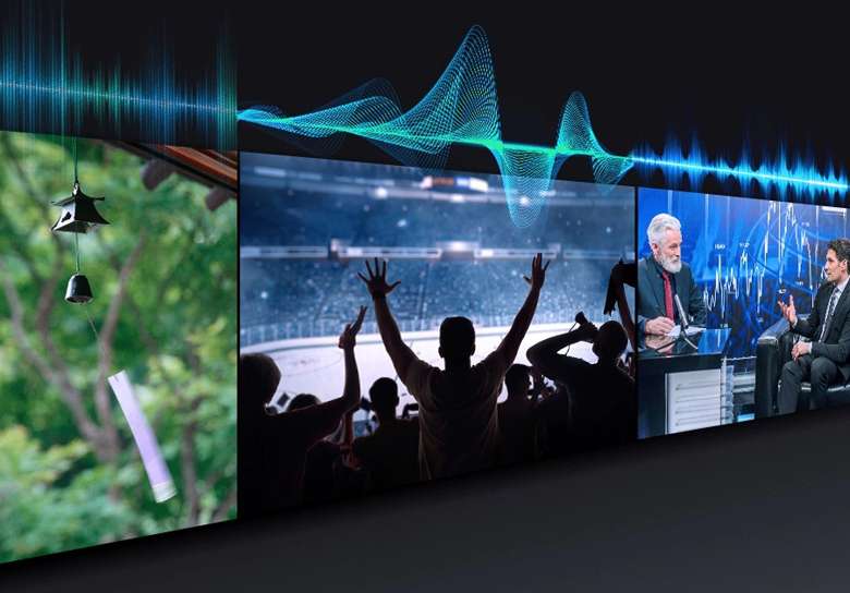 TV Samsung 85 inch - Công nghệ Adaptive Sound