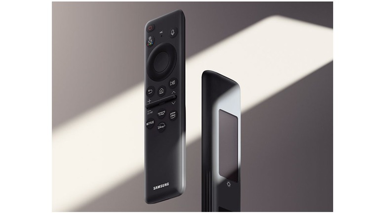 Tivi Samsung giá rẻ nhất - Điều khiển sử dụng năng lượng mặt trời