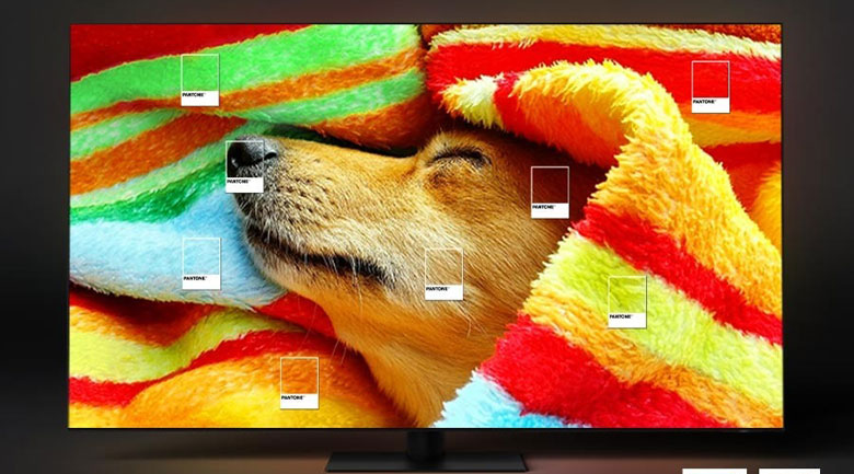 Tivi Samsung 55 inch giá rẻ - Màu sắc chuẩn PANTONE