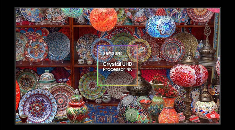 Tivi Samsung 85 inch - Bộ xử lý hình ảnh Crystal 4K