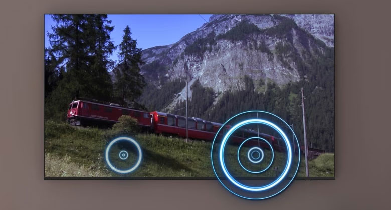 Tivi Samsung QN85F công nghệ Object Tracking Sound Lite