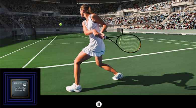 75Q80C - Nâng cấp hình ảnh lên chuẩn 4K bằng AI