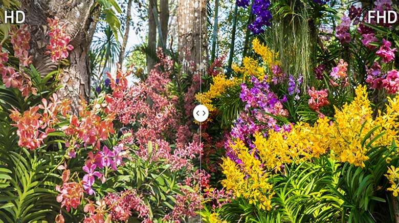 UA43F6000F - Độ phân giải Full HD