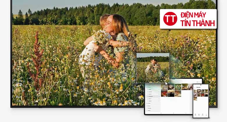 TV Samsung Crystal Uhd U8000F đa nhiệm tiện lợi trên nhiều thiết bị