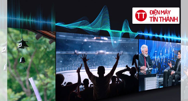 Smart Tivi Crystal UHD Samsung 4K 55 inch UA55U8500F - Công nghệ Adaptive Sound