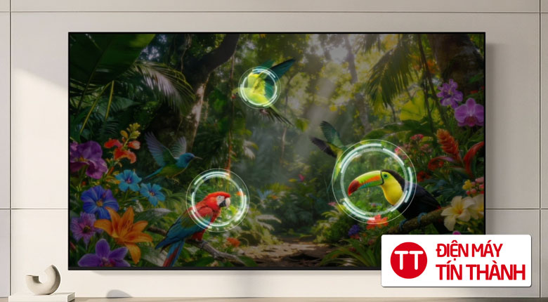 Smart Tivi Mini LED Samsung AI 4K 65 inch UA65M71H - 65M71H - UA65M71HA - Tăng cường khả năng thể hiện màu sắc một cách thông minh