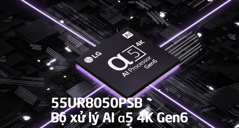Chip xử lý α5 AI 4K Gen6