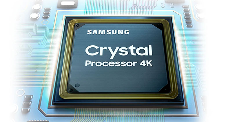 Tivi Samsung AU7002 55 inch - Bộ xử lý Crystal 4K