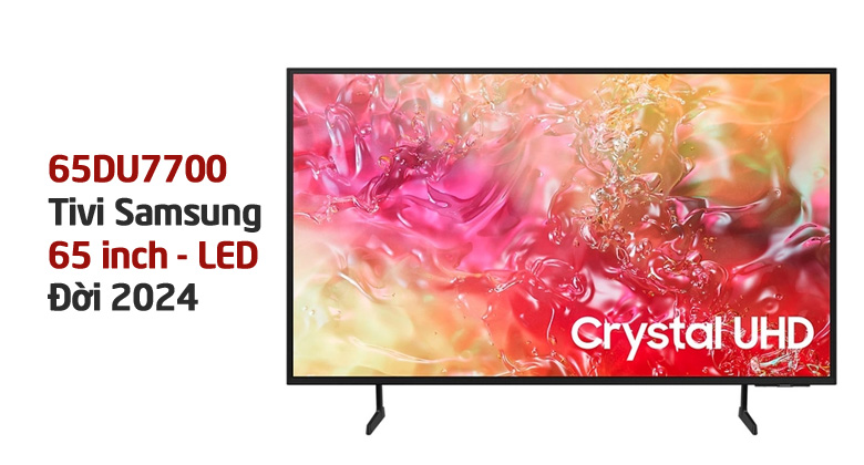 Smart Tivi Samsung 4K 65 inch UA65DU7700 (2024)
