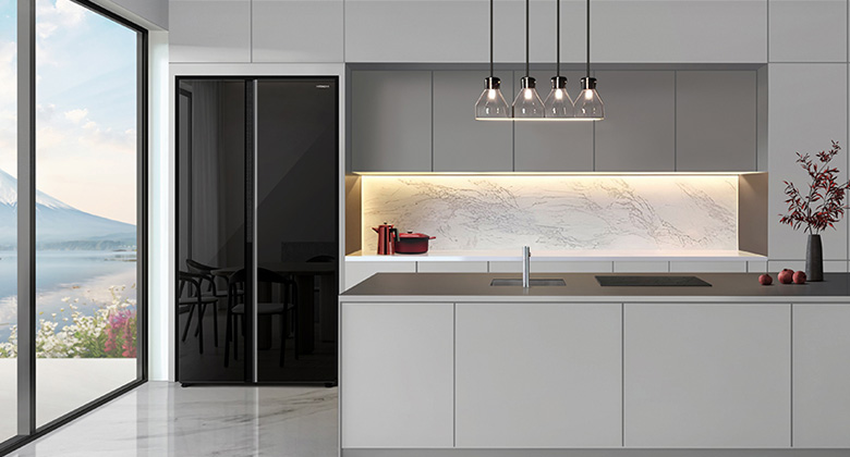 Tủ lạnh Hitachi Inverter 655 lít Side By Side HRSN9713ESGBKVN - Công Nghệ Làm Lạnh Hiện Đại, Thiết Kế Sang Trọng