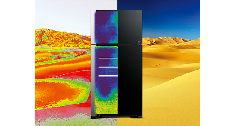 Tủ lạnh Hitachi inverter 509 lít R FW650PGV8 GBK - Làm Lạnh Cực Mạnh