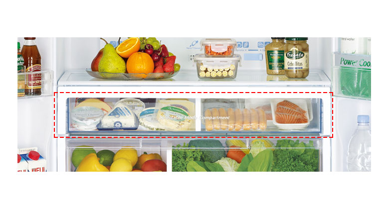 Tủ lạnh Hitachi inverter 509L FW650PGV8 GBK - Ngăn Trữ Chuyển Đổi Được