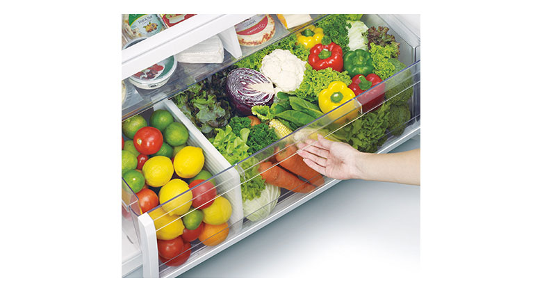 Tủ lạnh Hitachi 4 cánh 509 lít - Ngăn Rau Quả Độ Ẩm Cao Với Dung Tích Lớn