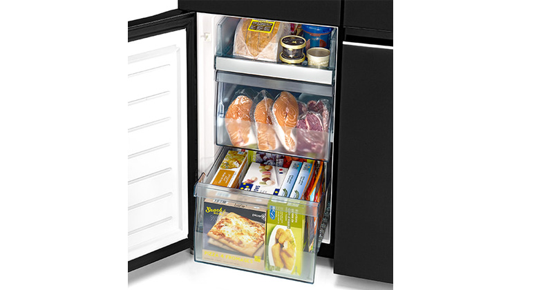 R-WB640PGV1 GCK - Thêm không gian lưu trữ Freezer (Đông lạnh), khoảng -18°C đến -20°C