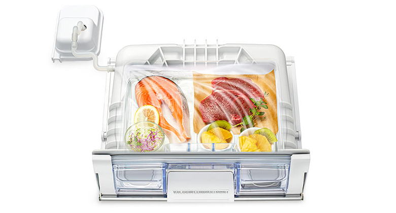 R-WB640VGV0 GBK - Công nghệ duy trì sự tươi ngon ở môi trường chân không 0,8 atm