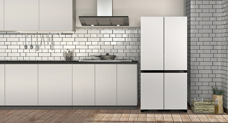 Tủ lạnh Hitachi làm đá tự động - Thiết kế đẳng cấp