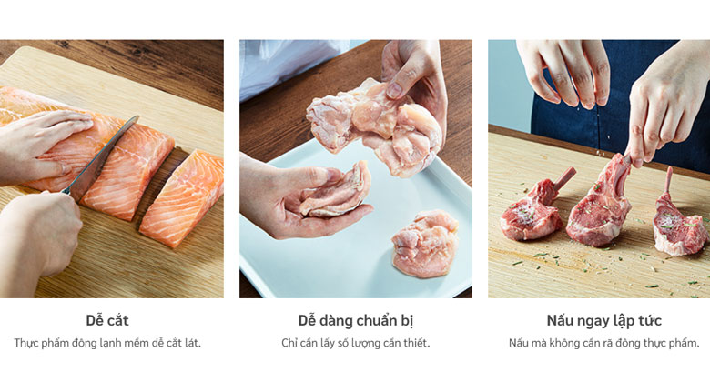 Tủ Hitachi 4 cánh - Cấp Đông Mềm -3°C