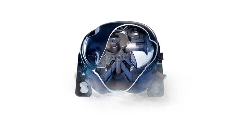 Hitachi tủ lạnh - Máy nén Inverter hiệu suất cao