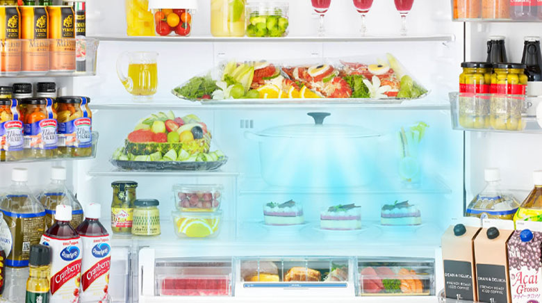 Tủ lạnh R-ZX740KV(X) Làm Lạnh Ở 2°C Giúp Giữ Thực Phẩm Tươi Ngon