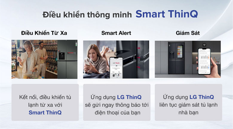 Tủ lạnh LG - Tiện ích