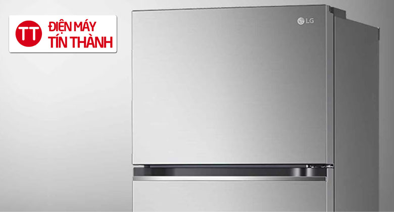 Tủ lạnh LG Inverter 266 lít LTB26BLM - Tủ lạnh 2 cánh LG bề mặt kim loại sang trọng