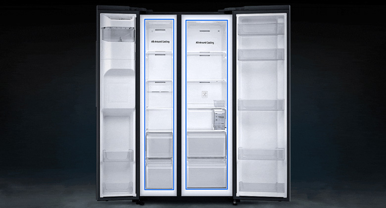 Tủ lạnh Samsung RS64R5301B4/SV - Công nghệ SpaceMax thêm 100L không gian lưu trữ