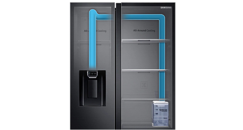 Tủ lạnh RS64R5301B4/SV - Hệ thống Non-plumb Dispenser