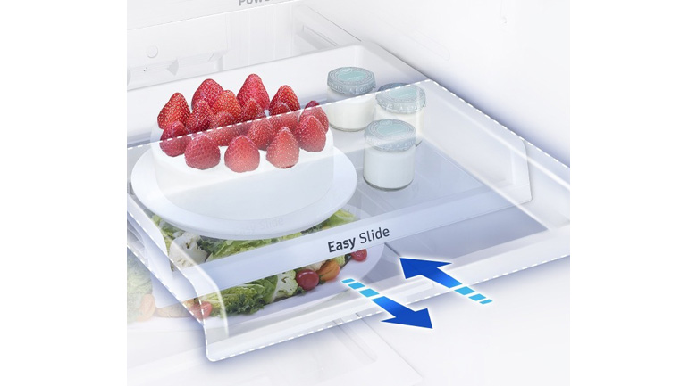 Tủ lạnh Samsung Inverter 236 lít - Khay kéo linh hoạt