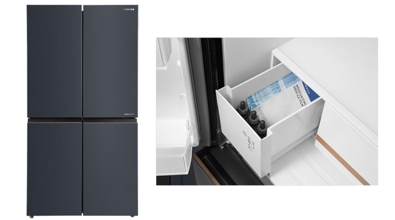 Tủ lạnh Toshiba Inverter 711 lít Multi Door GR-RF900WI-PMV(06)-MG