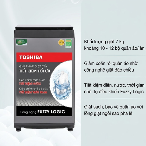 Máy Giặt Toshiba 7Kg AW-L805AV(SG)2