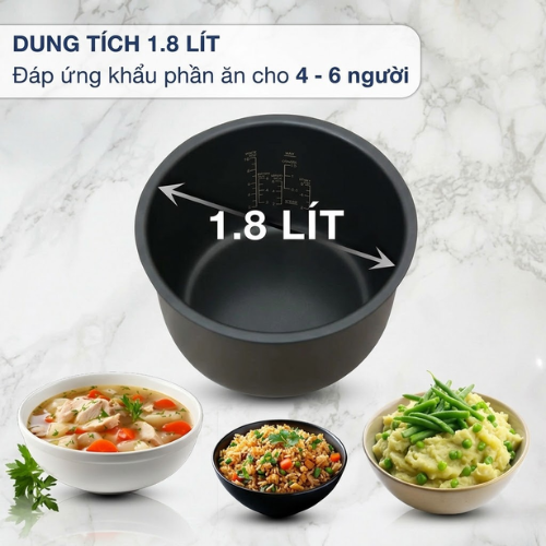 Nồi Cơm Điện Tử Toshiba RC-18DR4TVN2