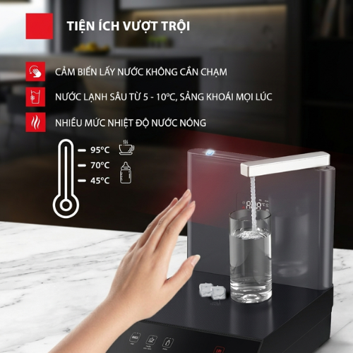 Máy Lọc Nước Nóng Lạnh RO Toshiba TWP-W2399SVN(M)3