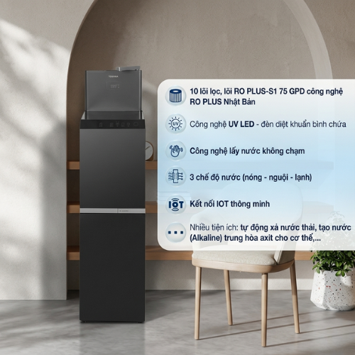 Máy Lọc Nước Nóng Lạnh RO Toshiba TWP-W2399SVN(M)4
