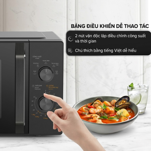 Lò vi sóng Toshiba MW3-MM25PE(BK) 25 lít1