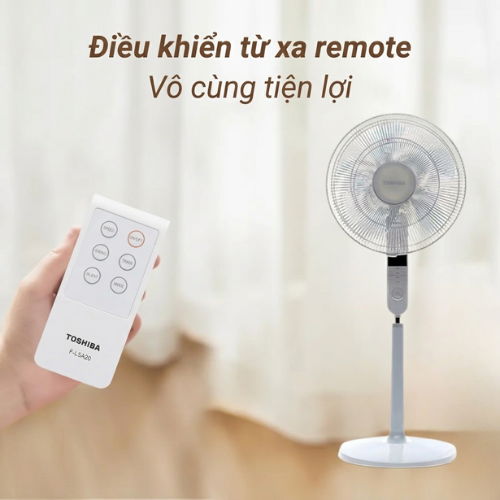 Điều khiển quạt đứng Toshiba F-LSA20 (Không pin)3