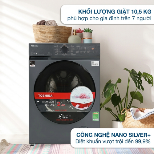 Máy giặt Toshiba Inverter 10.5 kg TW-T21BU115UWV(MG)2