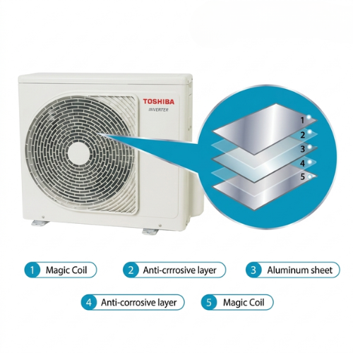 Máy lạnh Toshiba Inverter 2HP RAS-H18E2KCVG-V4