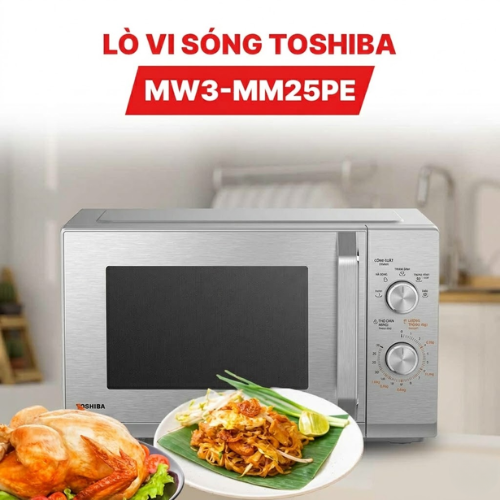 Lò vi sóng Toshiba MW3-MM25PE(BK) 25 lít4