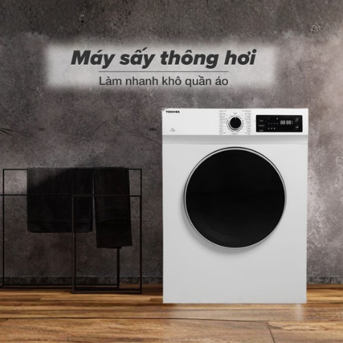 Máy sấy thông hơi 7kg Toshiba TD-H80SEV(WK)3